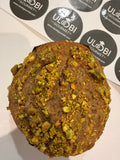 Pistachio & White chocolate banana loaf