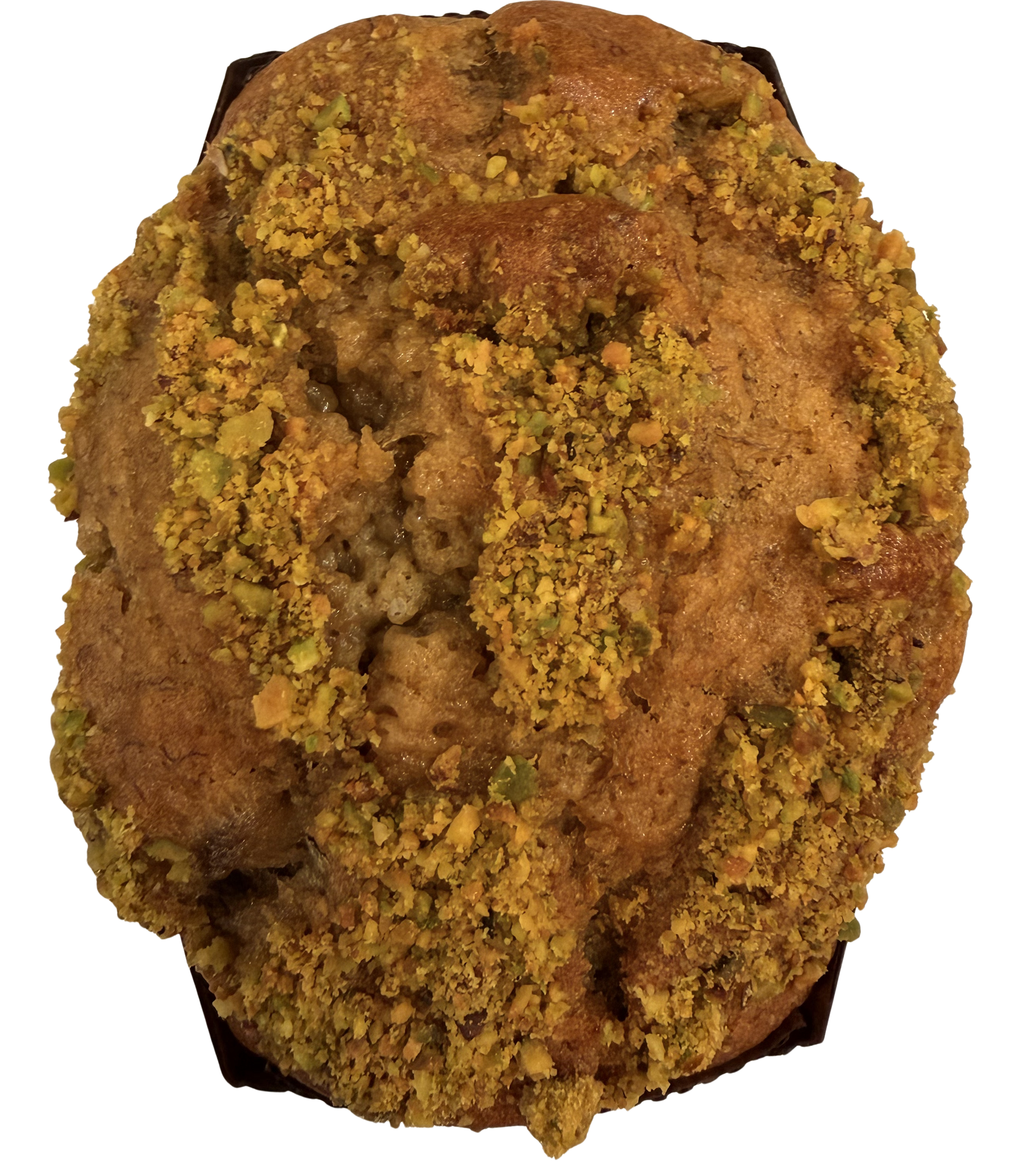 Pistachio & banana loaf