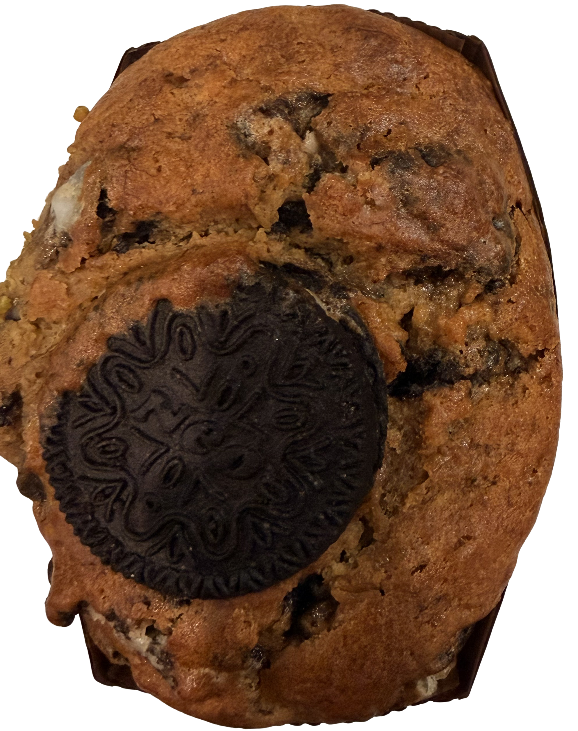Oreo & banana loaf